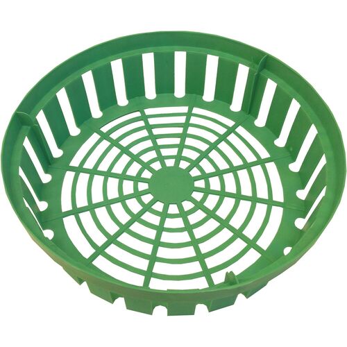 Корзина д/пос луковичных 30см зеленая Интерпласт (mirsad) круглая