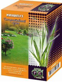 Трава газонная Минипут 1кг (ГАВ) коробка (5шт)