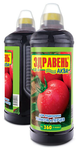 ЖКУ для томатов и перцев Здравень АКВА 1,85л (6шт) ВХ